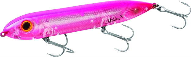 Picture of Heddon Super Spook Topwater Bait, 5", 7/8 Oz, Pink Silver Insert, Floating