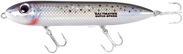 Picture of Heddon Super Spook XT Topwater Bait, 5", 1 Oz, Sea Trout, Floating,8/Pack