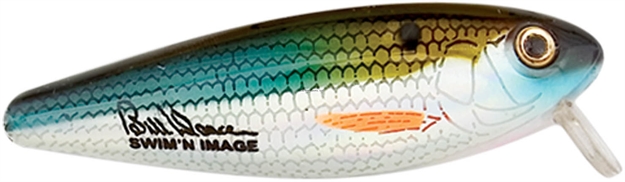 Picture of Heddon Swim'n Image Shallow Crankbait, 3", 7/16 Oz, Gizzard Shad, Floating