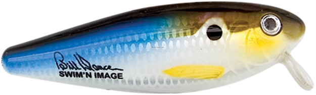 Picture of Heddon Swim'n Image Shallow Crankbait, 3", 7/16 Oz, Threadfin Shad, Floating