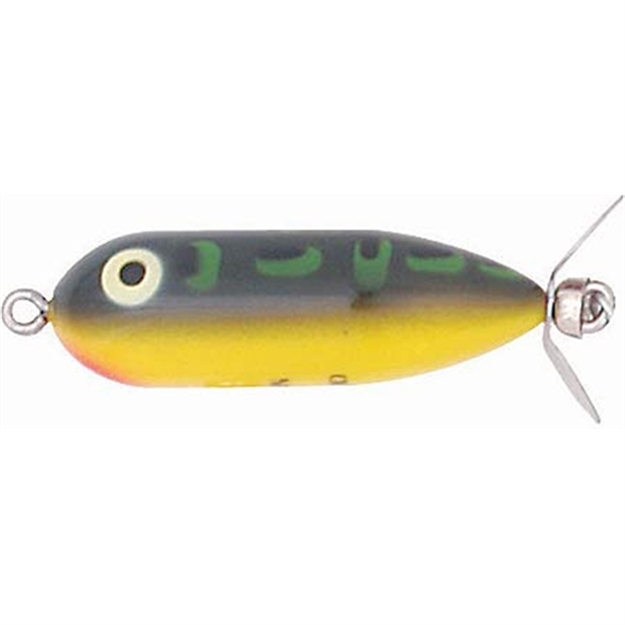 Picture of Heddon Teeny Torpedo Topwater Prop Bait, 1 1/2", 1/8 Oz, Bull Frog, Floating X0355BF