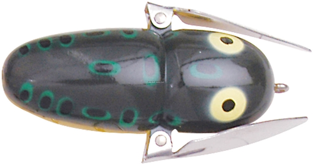 Picture of Heddon Tiny Crazy Crawler Topwater Bait, 1 3/4", 1/4 Oz, Bull Frog
