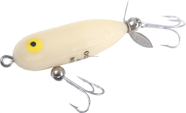 Picture of Heddon Tiny Torpedo Topwater Prop Bait, 1 7/8", 1/4 Oz, Bone, Floating