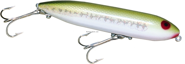 Picture of Heddon Zara Puppy Topwater Bait, 3", 1/4 Oz, Nickel Plate, Floating