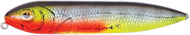 Picture of Heddon Zara Spook Topwater Bait, 4 1/2", 3/4 Oz, Natural Perch, Floating