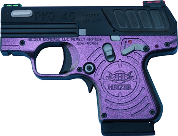 Picture of Heizer Def. Pko-45 Hedy Jane .45Acp 1-7Rd 1-5Rd Blaze/Blk
