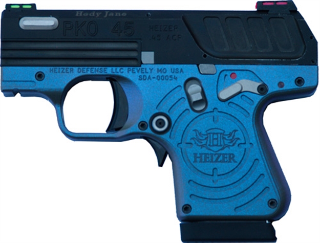 Picture of Heizer Def. Pko-45 Hedy Jane .45Acp 1-7Rd 1-5Rd Casper/Blk