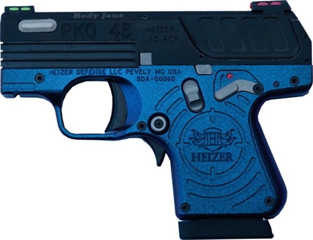 Picture of Heizer Def. Pko-45 Hedy Jane .45Acp 1-7Rd 1-5Rd Neptune/Blk