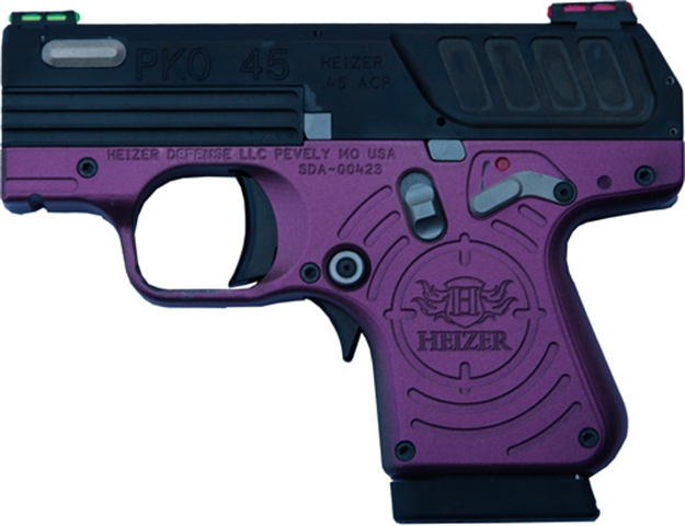 Picture of Heizer Def. Pko-45 Hedy Jane 45Acp 1-7Rd 1-5Rd Spectrum/Blk