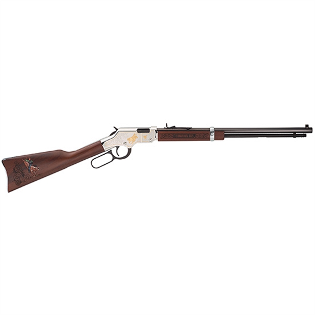 Picture of Henry American Rodeo Lever Rifle, 22 Lr, Golden Boy 20" Bbl, Wood Stk, 16 RD H004AR 619835016614