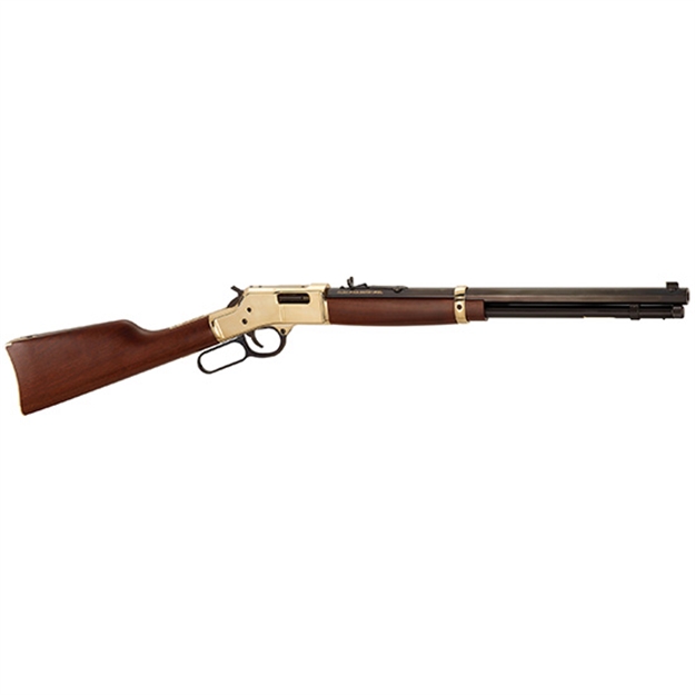 Picture of  Henry H006m41 Big Boy Classic Full Size 41 Rem Mag 10+1 20" Blued Octagon Barrel, Polished Brass Receiver, American Walnut Stock Right Hand