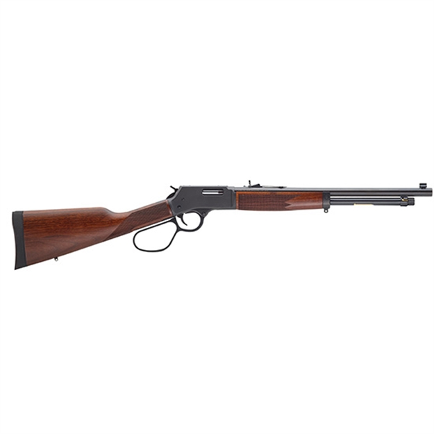 Picture of  Henry H012mr41 Big Boy Carbine Full Size 41 Rem Mag 7+1 16.50" Blued Steel Barrel, Blued Steel Receiver, American Walnut Wood Stock Right Hand