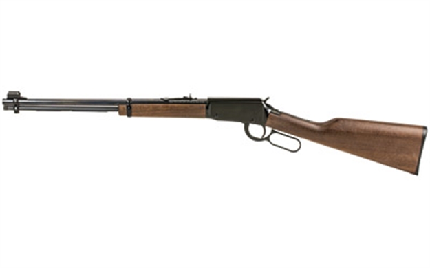 Picture of  Henry H001 Classic  22 Short, 22 Long OR 22 LR Caliber With 15Lr/17L/21Short Capacity, 18.50" Barrel, Black Metal Finish & American Walnut Stock Right Hand (Full Size)
