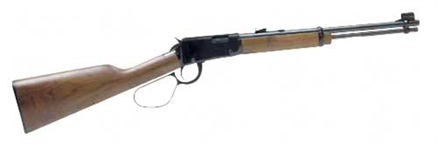 Picture of  Henry H001l Classic Lever Carbine 22 Short Caliber With 12 Lr/16 Short Capacity, 16.13" Barrel, Black Metal Finish & American Walnut Stock Right Hand 619835004000