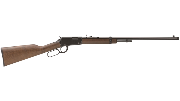 Picture of  Henry H001tspr Frontier  22 Short Caliber With 10 Lr/16 Short Capacity, 24" Octagon Threaded Barrel, Blued Metal Finish & American Walnut Stock Right Hand