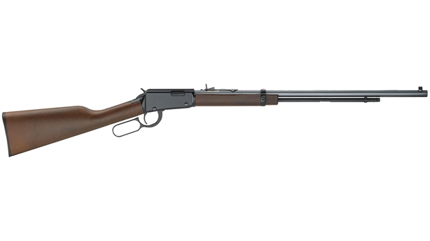 Picture of  Henry H001tlb Frontier  22 Short Caliber With 16 Lr/21 Short Capacity, 24" Barrel, Black Metal Finish & American Walnut Stock Right Hand