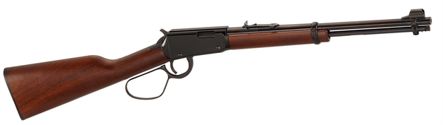 Picture of  Henry H001l Classic Lever Carbine 22 Short Caliber With 12 Lr/16 Short Capacity, 16.13" Barrel, Black Metal Finish & American Walnut Stock Right Hand