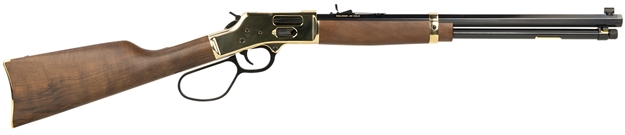 Picture of  Henry H006gcl Side Gate  45 Colt (Lc) 10+1 20" Blued Octagon Barrel, Polished Brass Rec, American Walnut Stock, Adj. Sight, Large Loop Lever
