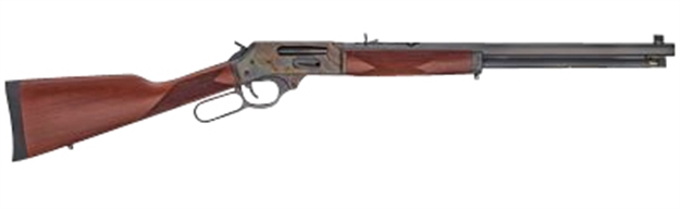 Picture of  Henry H009gcc Side Gate  Full Size 30-30 Win 5+1 20" Blued Octagon Barrel, Color Case Hardened Steel Receiver, American Walnut Stock Right Hand