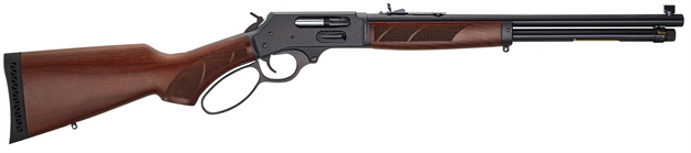 Picture of  Henry H010g Side Gate  Full Size 45-70 Gov 4+1 18.43" Blued Steel Barrel, Blued Steel Receiver, American Walnut Stock Right Hand