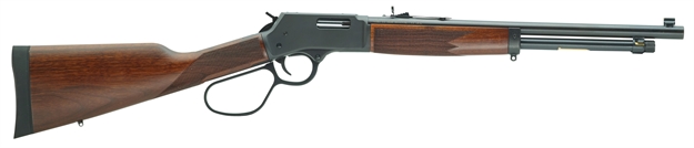 Picture of  Henry H012mr327 Big Boy Carbine Full Size 327 Federal Mag 7+1 16.50" Blued Steel Barrel, Blued Steel Receiver, American Walnut Wood Stock Right Hand