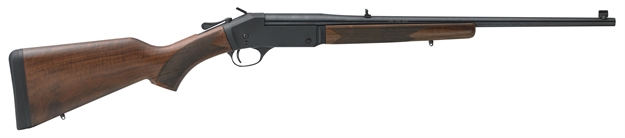 Picture of  Henry H015308 Single Shot  308 Win Caliber With 1Rd Capacity, 22" Barrel, Overall Blued Metal Finish & American Walnut Stock, Right Hand (Full Size)