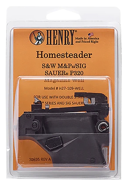 Picture of Henry H27109well Homesteader Magwell 9Mm For Sig P320 & S&W M&P Magazines H27-119-WELL 619835601636