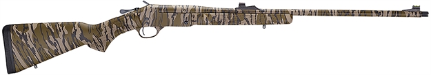 Picture of Henry H015t410 Turkey  Full Size 410 Gauge Break Open 3" 1Rd 26" Mossy Oak Bottomland Single Shot Barrel, Drilled & Tapped Steel Receiver, Fixed Mossy Oak Bottomland Wood Stock, Right Hand H015T-410