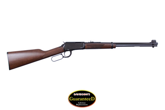 Picture of  Henry H001m Classic  Full Size Lever Action 22 Wmr 11+1, 19.25" Blued Round Barrel, Black Steel Receiver, American Walnut Stock, Right Hand 619835007001