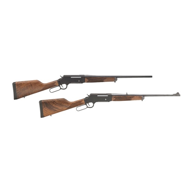Picture of Henry H014s65 Long Ranger  Full Size 6.5 Creedmoor 4+1 22" Blued Steel Barrel, Black Hard Coat Anodized Steel Receiver, American Walnut Stock Right Hand H014S-65
