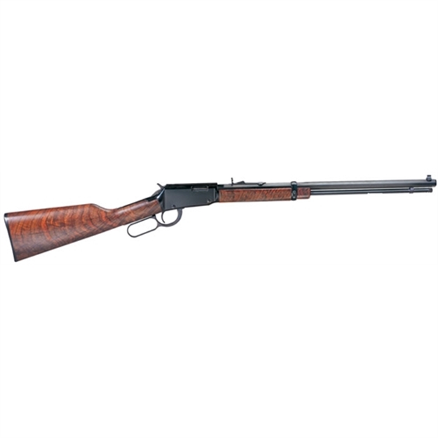 Picture of  Henry H001tm Lever Frontier 22 Wmr Caliber With 12+1 Capacity, 20" Octagon Barrel, Black Metal Finish & American Walnut Stock Right Hand (Full Size) 619835010001