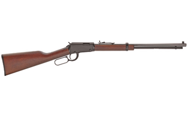 Picture of  Henry H001tmrp Small Game Rifle  22 Wmr Caliber With 12+1 Capacity, 20.50" Barrel, Black Metal Finish & American Walnut Stock Right Hand (Full Size) 619835011121