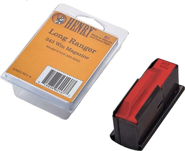 Picture of  Henry H14243mag Long Ranger  4Rd 243 Win Blued Steel 619835601377