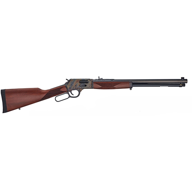 Picture of  Henry H012gmcc Big Boy Side Gate Full Size 357 Mag 10+1 20" Blued Octagon Barrel, Color Case Hardened Steel Receiver, American Walnut Stock Right Hand