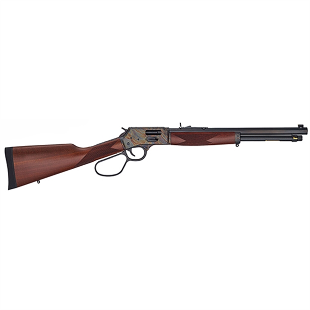 Picture of  Henry H012grcc Big Boy Carbine Side Gate Full Size 44 Mag 7+1 16.50" Blued Octagon Barrel, Color Case Hardened Steel Receiver, American Walnut Wood Stock Right Hand 619835200433