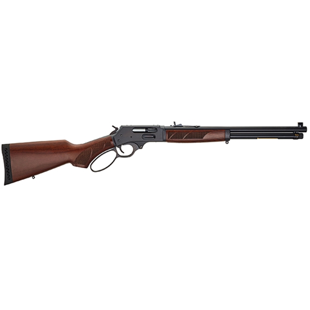 Picture of  Henry H009gl Side Gate  Full Size 30-30 Win 5+1 20" Blued Steel Barrel, Blued Steel Receiver, American Walnut Stock Right Hand 619835090119