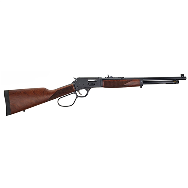 Picture of  Henry H012gr Big Boy Carbine Side Gate Full Size 44 Mag 7+1 16.50" Blued Steel Barrel, Blued Steel Receiver, American Walnut Wood Stock Right Hand 619835200426