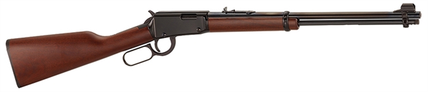 Picture of  Henry H001 Classic  22 Short, 22 Long OR 22 LR Caliber With 15Lr/17L/21Short Capacity, 18.50" Barrel, Black Metal Finish & American Walnut Stock Right Hand (Full Size) 619835001009
