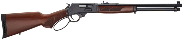 Picture of  Henry H010g Side Gate  Full Size 45-70 Gov 4+1 18.43" Blued Steel Barrel, Blued Steel Receiver, American Walnut Stock Right Hand 619835100146