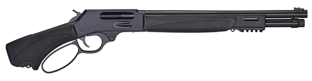 Picture of Henry H018xah410 Axe  5+1 15.14" 410 Bore Blued Steel Barrel, Blued Drilled & Tapped Steel Receiver, Black Fixed Synthetic Stock H018XAH-410 619835500106