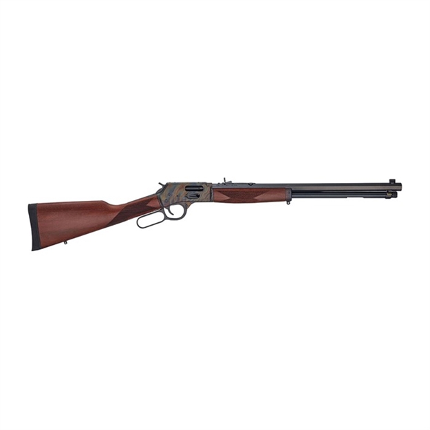 Picture of  Henry H010gcc Side Gate  Full Size 45-70 Gov 4+1 22" Blued Octagon Barrel, Color Case Hardened Steel Receiver, American Walnut Stock Right Hand