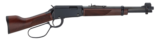Picture of Henry Mares Leg Lever Pistol 22 Wmr, 12.9 In, Wood, 8+1 Rnd, Bead Front & Semi-Buckhorn Rear, Adj Trgr H001MML 619835011077
