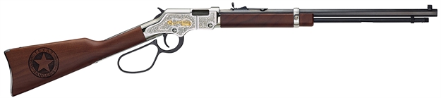 Picture of Henry Repeating Arms Texas Rangers 22Lr 20" Bicentennial Tribute Edi H004TR 619835016744