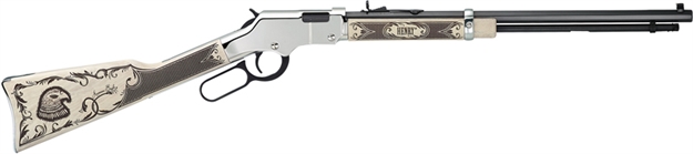 Picture of Golden Boy Silver American Eagle 22 Long Rifle Lever Action Rifl H004AE 619835016249