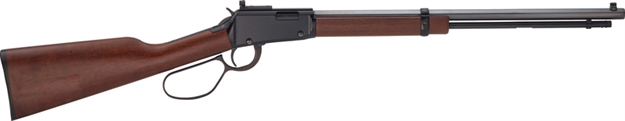 Picture of  Henry H001trp Small Game Rifle  22 LR Caliber With 16 Lr/21 Short Capacity, 20" Barrel, Black Metal Finish & American Walnut Stock Right Hand (Full Size) 619835011114