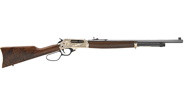 Picture of Lever Act Wildlife 45-70 Brass