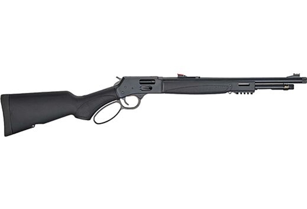 Picture of  Henry H012mx Big Boy X Model Full Size 357 Mag 7+1 17.40" Blued Steel Barrel, Blued Steel Receiver, Black Synthetic Stock Right Hand 619835200259