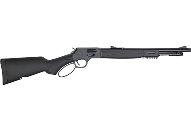 Picture of  Henry H012x Big Boy X Model Full Size 44 Rem Mag 7+1 17.40" Blued Steel Barrel, Blued Steel Receiver, Black Synthetic Stock Right Hand