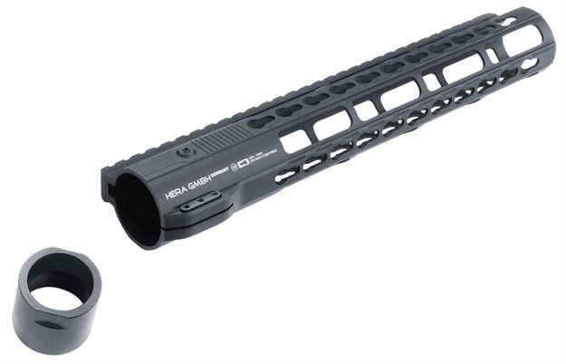 Picture of  Hera Arms 110526 Irs Handguard 12" Free-Floating, Keymod Style Made OF Aluminum With Black Anodized Finish For Ar-10 797035683017