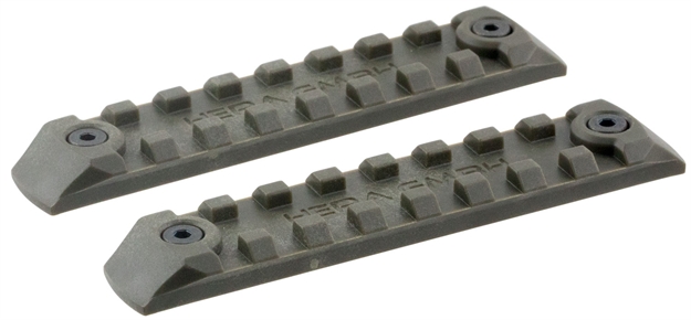Picture of Hera 180103 Keymod Rail Panel 4" Polymer OD Green 2 Pack
